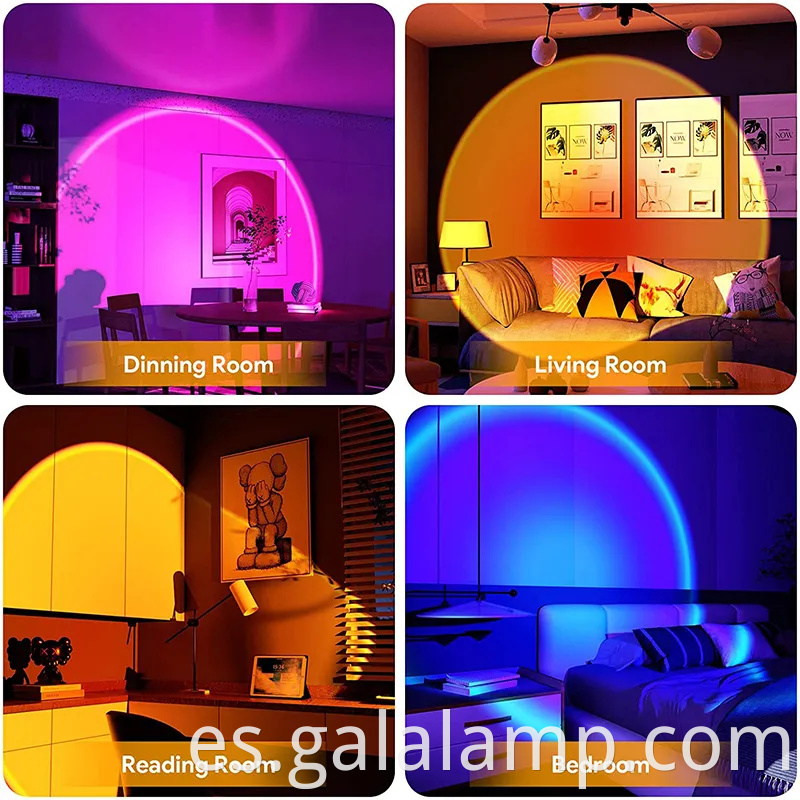 Lámpara LED RGB RGB RGB con control de la aplicación Tuya